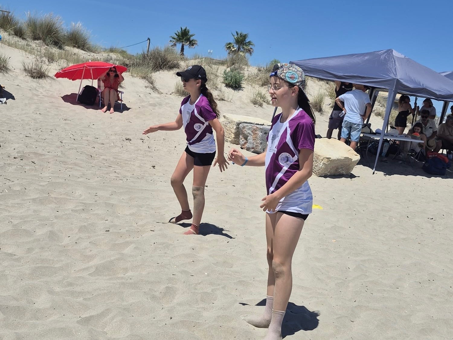 fini la salle, place à la plage avec le tournoi beach du comité cd34