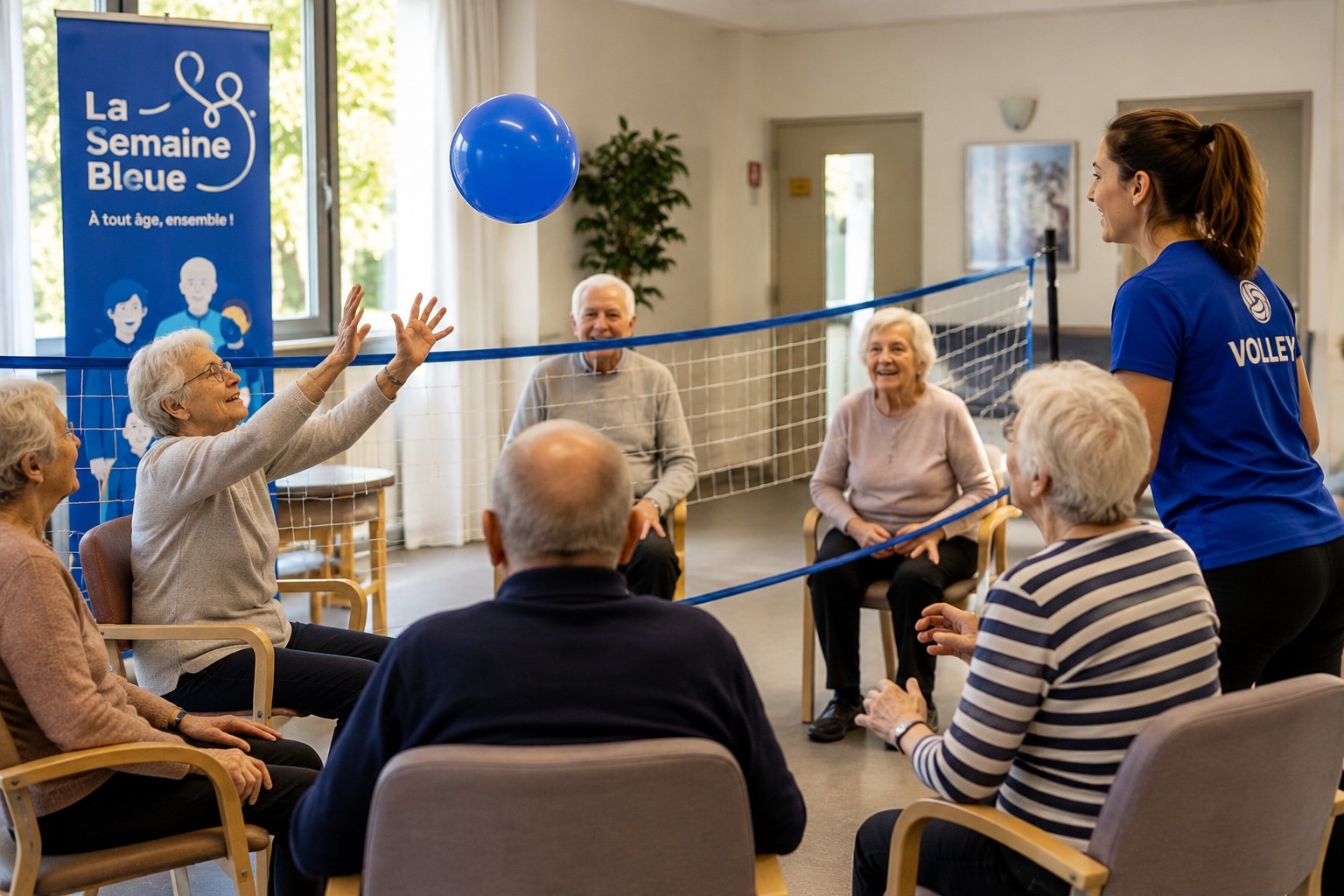 La semaine bleue avec le Volley Club Marseillan
